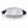 TRUX THUB-4N CHROME METAL FRONT UNIVERSAL HUBCAP WITH 4 NOTCHES