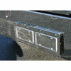 TRUX TK-1702 KW. W900 TEXAS STYLE BUMPER SWING PLATE - 2 LICENSE PLATES