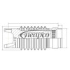 Neapco N3-85-4850-AP 1480 Series Aluminum Yoke Shaft Sleeve Kit
