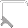8974S National Front Wheel Axle Seal