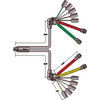 Truck-Lite 88932 LED Rear Sill Harness W/O Mid-Turn Drop-Outs