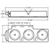 Truck-Lite 40763 40 Series Metal Module S/T/T & B/U RH W/Side Turn
