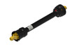 Weasler 14598648 AW35-80 series CV wide angle profile PTO drive shaft with a 1 3/8-6 spline auto-lok tractor and 1 3/8-6 spline quick disconnect