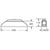 Truck-Lite 35375Y LED 35 Series Combo 12v Light