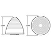 Truck-Lite 10203R 10 Series Beehive Light