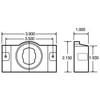 Truck-Lite 30403 30 Series Cam-On Mount Kit