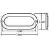 Truck-Lite 60719 60 Series SS Flange Mounting Cover