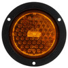 Truck-Lite 44878Y LED Super 44 F/P/T Light W/Black Flange Diamond Shell