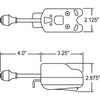 Truck-Lite 910 T/S Switch Fat Back Heavy Load Switch