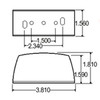 Truck-Lite 26353Y 26 Series School Bus Marker Light 12 Volt