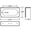 Truck-Lite 60723 60 Series Aluminum Mounting Bracket