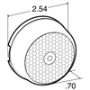 Truck-Lite 10205Y 10 Series M/C Light W/Reflector