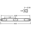 Truck-Lite 15741R 15 Series SS Id Bar Kit