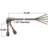 Truck-Lite 50241 72 LED LH S/T/T Harness 5 Conductor Round Cable