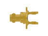 Weasler 817-8406 AB4,AW21 series torqmaster free motion clutch yoke with 1 3/8-6 spline bore and clamp