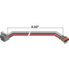 Truck-Lite 95001 LED Fit N Forget Stop/Tail/Turn W/Adapters