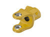 Weasler 807-6521 AB5 series yoke with 1 3/8-21 spline bore and clamp
