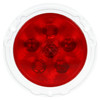 Truck-Lite 44328R LED Super 44 S/T/T 6 Diode Light W/White Flange