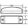 Truck-Lite 29203Y Male Pin 21 Side Marker Rectangular W/ Reflex