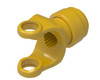 Weasler 101-5520 55 series yoke with 1 3/4-20 spline bore and safety slide lock