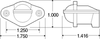Truck-Lite 04115 Courtesy Lamp W/Gasket