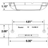 Truck-Lite 21501Y Super 21 Extension Mount Kit