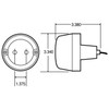 Truck-Lite 80340 80 Series Universal Bulb Replaceable B/U Light Kit