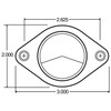 Truck-Lite 26336 26 Series Bulb Replaceable License Light
