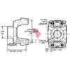 Meritor 155DYS326A End Yoke