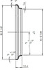 Dinex 17200006 Ring Insert For 5" Clamp