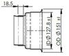 Dinex 3FE041 Exhaust Pipe For Freightliner