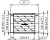 Dinex 58035-NCG DPF For Cummins (No Clamps/Gaskets)