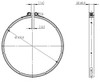 Dinex 58825 Exhaust Clamp For Cummins/Paccar