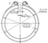 Dinex 58830 Exhaust Clamp For Cummins
