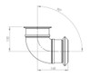 Dinex 5EE023 Exhaust Elbow For Peterbilt