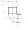 Dinex 5EE043 Exhaust Pipe For Kenworth/Peterbilt