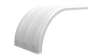 Minimizer 10001997 - White Contour Fender For MIN Series