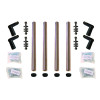 Minimizer 10001342 - Super Single Stainless Steel Bolt-On Fender Bracket Kit