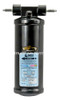 07-1611A MEI Truck Air Volvo Mack Receiver Drier Dryer, 3 Inch Diameter, Pad Type Connections, 9 Inch Length