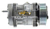 03-3853 MEI Truck Air Sanden SD7H15 Air Conditioning Compressor, 8 Groove, 119mm Clutch, 24V