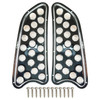 18-1015 MEI Truck Air Pre-Filter Chrome Frame For Kenworth Air Filter, Fiber Construction