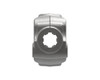 Weasler 14556855 6-80 series CV wide angle PTO drive shaft with a 1 3/8-6 spline auto-lok tractor and 1 3/8-6 spline clamp