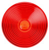 9341 Truck-Lite Signal-Stat Round Red Acrylic Replacement Lens for Pedestal Lights, Snap-Fit