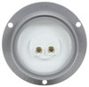 1070A Truck-Lite Signal-Stat Led Yellow Round 13 Diode Marker Clearance Light, P2, Gray Polycarbonate Flush Mount, PL-10, 12V