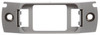 15733 Truck-Lite 15 Series Rail Mount, Rectangular Light, Gray ABS, Two Screw Bracket
