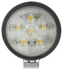 81261 Truck-Lite 81 Series 4 inch Round LED Work Light, Black, 6 Diode, Stripped End, 12V