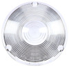 9016W Truck-Lite Signal-Stat Round Clear Acrylic Replacement Lens, Front and Rear Lighting, License Lights, 3 Screw