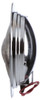 3693W Truck-Lite Signal-Stat Incandescent Clear Round One Bulb Backup Light, Chrome Flange Mount, Hardwired 12V