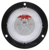40260 Truck-Lite Super 40 Incandescent Clear Round Backup Light, Black Flange Mount, PL-2, 12V