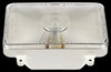 07082C Truck-Lite Incandescent Clear Rectangular One Bulb Backup Light, Clear Bracket Mount, 3-Blade Terminal, 12V